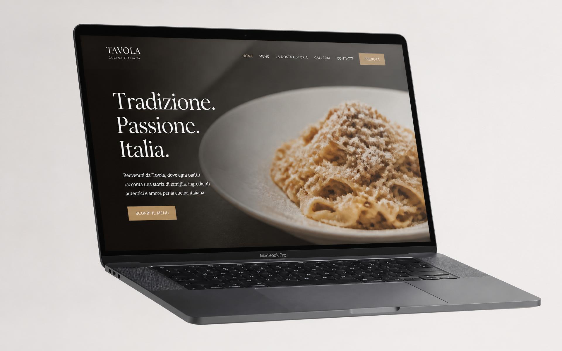 Interfaccia digitale EMERGO su un computer portatile.